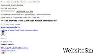 healthshare.com.au Screenshot