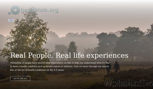 healthtalk.org Screenshot