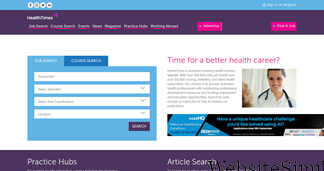 healthtimes.com.au Screenshot