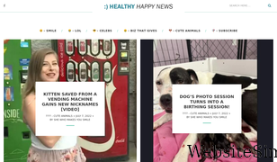 healthyhappynews.com Screenshot
