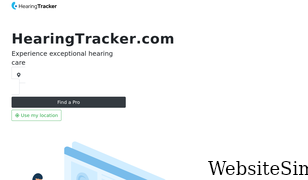 hearingtracker.com Screenshot