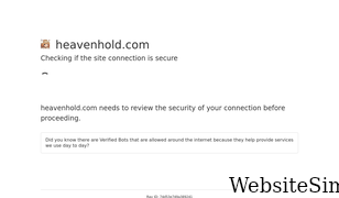 heavenhold.com Screenshot