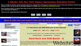 heavyharmonies.com Screenshot