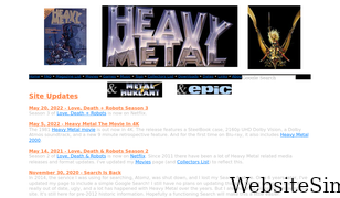heavymetalmagazinefanpage.com Screenshot