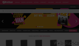 hebban.nl Screenshot