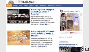 hechizo.net Screenshot