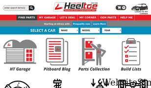 heeltoeauto.com Screenshot
