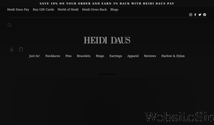 heididaus.com Screenshot