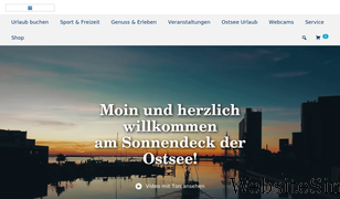 heiligenhafen-touristik.de Screenshot