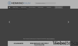 heimkinoraum.de Screenshot