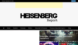 heisenbergreport.com Screenshot