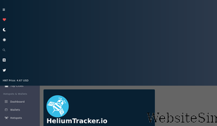 heliumtracker.io Screenshot