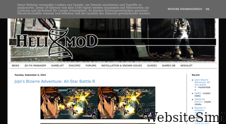 helixmod.blogspot.com Screenshot