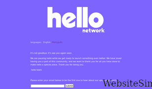 hello.com Screenshot