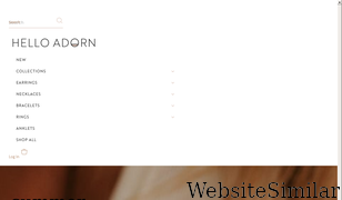 helloadorn.com Screenshot