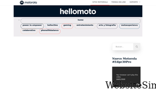 hellomoto.cl Screenshot