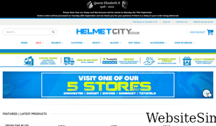 helmetcity.co.uk Screenshot