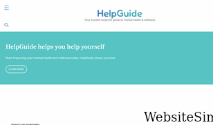 helpguide.org Screenshot