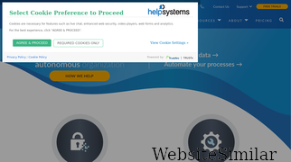 helpsystems.com Screenshot