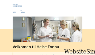 helse-fonna.no Screenshot