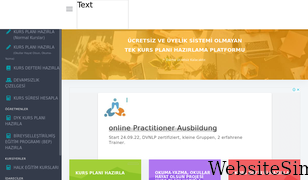 hemkursplan.com Screenshot