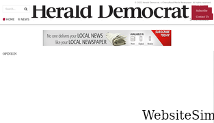 heralddemocrat.com Screenshot
