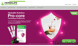 herbalife.com.tr Screenshot