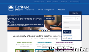 heritagebanknw.com Screenshot