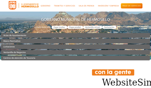 hermosillo.gob.mx Screenshot