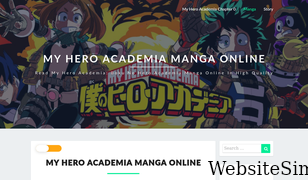 heroacademiamanga.com Screenshot