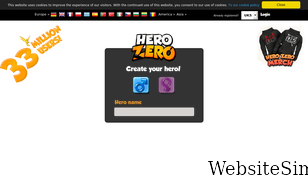 herozerogame.com Screenshot