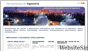 herramientasingenieria.com Screenshot