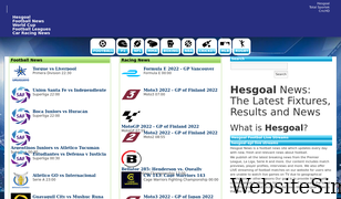 hesgoal.pro Screenshot