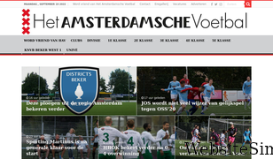hetamsterdamschevoetbal.nl Screenshot