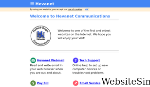 hevanet.com Screenshot