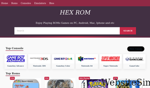 hexrom.com Screenshot