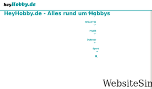 heyhobby.de Screenshot