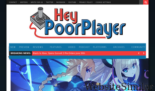 heypoorplayer.com Screenshot