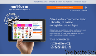 hiboutik.com Screenshot