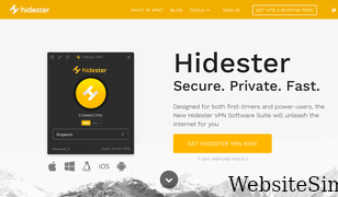 hidester.com Screenshot