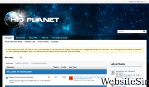 hidplanet.com Screenshot