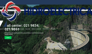 hidroelectrica.ro Screenshot