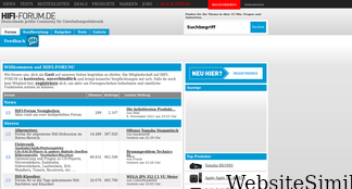 hifi-forum.de Screenshot