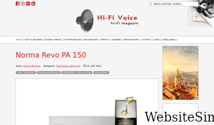 hifi-voice.com Screenshot