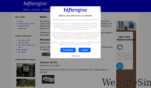 hifiengine.com Screenshot