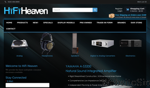 hifiheaven.net Screenshot