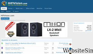 hifivision.com Screenshot