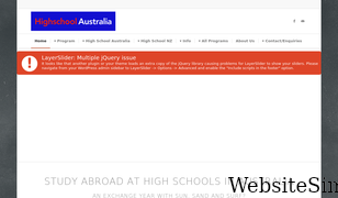 high-school-australia.com Screenshot
