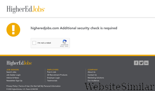 higheredjobs.com Screenshot