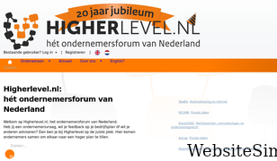 higherlevel.nl Screenshot